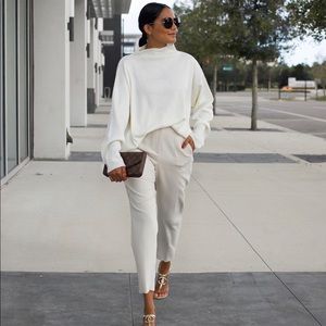 Zara Pants Ecru Size Small